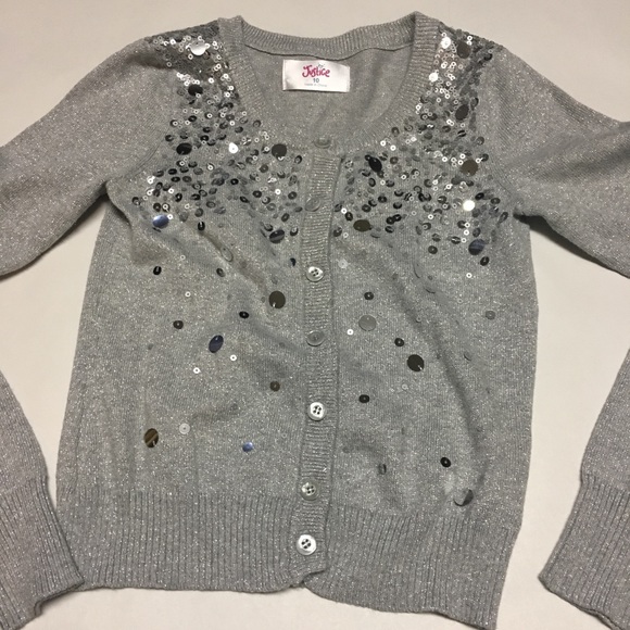 girls sparkly cardigan